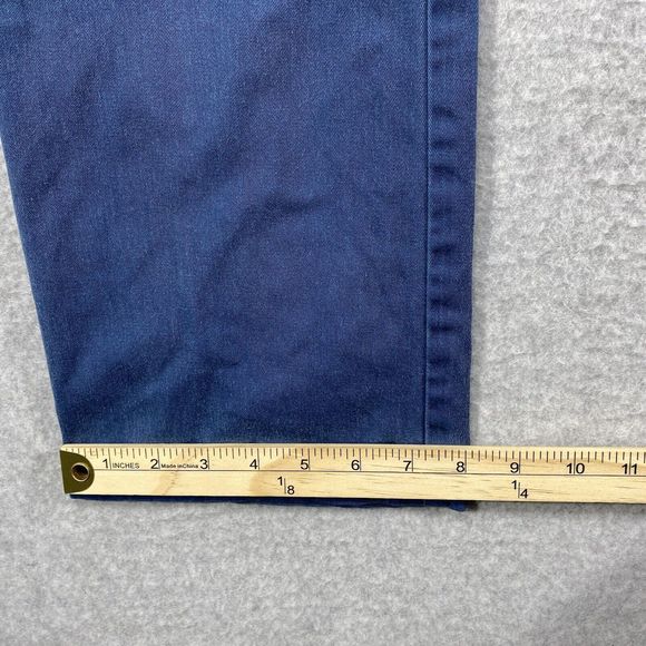 Volcom Pants Mens Size 38x31 Blue Chino Golf Casual Workwear - Picture 5 of 16